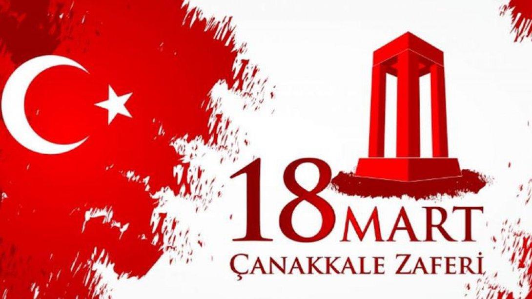 18 Mart Çanakkale Deniz Zaferinin 106. Yıl Dönümü ve Şehitleri Anma Günü Mesajı