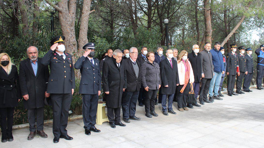 18 Mart Şehitleri Anma Günü ve Çanakkale Deniz Zaferi'nin 107. Yıl Dönümü anısına ilçemizde program düzenlendi
