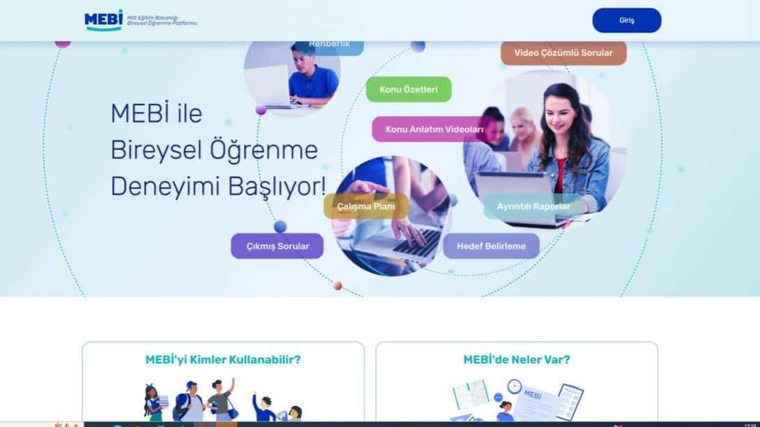 MEBİ BİREYSEL ÖĞRENME PLATFORMU